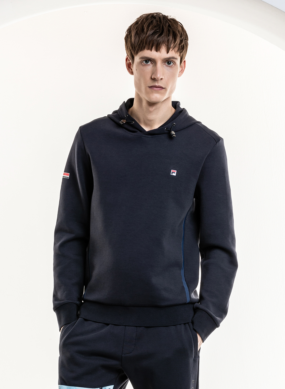 男士休闲连帽卫衣